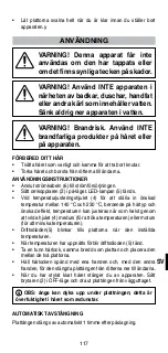 Предварительный просмотр 119 страницы Imetec H6503 Instructions For Use Manual