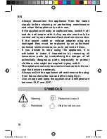 Preview for 22 page of Imetec H7501 Operating Instructions Manual