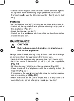 Предварительный просмотр 21 страницы Imetec Hi-Man BS2 100 Operating Instructions Manual