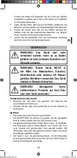 Предварительный просмотр 31 страницы Imetec I1402 Instructions For Use Manual