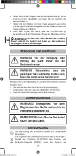 Предварительный просмотр 32 страницы Imetec I1402 Instructions For Use Manual