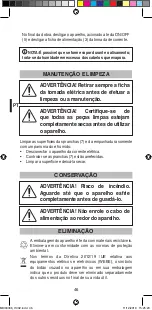 Предварительный просмотр 48 страницы Imetec I1402 Instructions For Use Manual