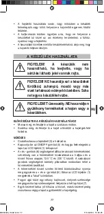 Предварительный просмотр 79 страницы Imetec I1402 Instructions For Use Manual