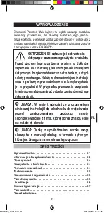 Предварительный просмотр 83 страницы Imetec I1402 Instructions For Use Manual