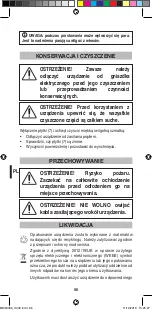 Предварительный просмотр 88 страницы Imetec I1402 Instructions For Use Manual