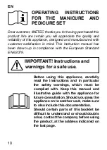 Preview for 12 page of Imetec I4301 Manual