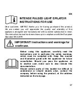 Preview for 61 page of Imetec I6601 Operating Instructions Manual