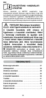 Preview for 38 page of Imetec I6801 Operating Instructions Manual