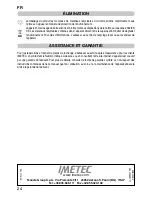 Preview for 26 page of Imetec L1601 Instructions For Use Manual