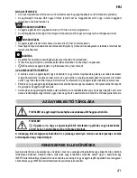 Preview for 43 page of Imetec L1601 Instructions For Use Manual