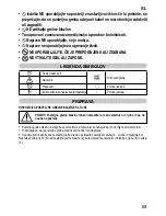 Preview for 71 page of Imetec L1601 Instructions For Use Manual