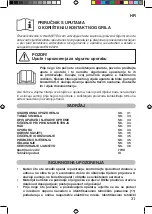 Preview for 33 page of Imetec L1701 Operating Instructions Manual