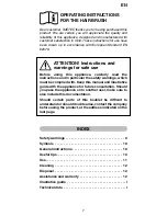 Preview for 9 page of Imetec L5701 Operating Instructions Manual