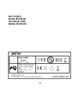 Предварительный просмотр 3 страницы Imetec L5901 Operating Instructions Manual