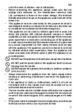 Preview for 13 page of Imetec L6501 Operating Instructions Manual