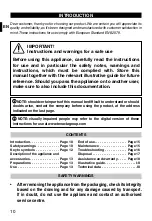 Предварительный просмотр 12 страницы Imetec L6502 Operating Instructions Manual