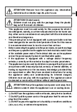 Preview for 13 page of Imetec L6502 Operating Instructions Manual