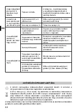 Preview for 46 page of Imetec L6502 Operating Instructions Manual