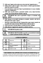 Предварительный просмотр 5 страницы Imetec M3401 Operating Instructions Manual