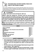 Предварительный просмотр 12 страницы Imetec M3401 Operating Instructions Manual