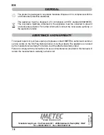 Preview for 20 page of Imetec M3901 Operating Instructions Manual