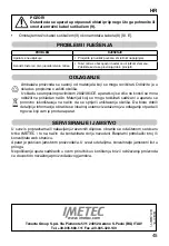 Preview for 47 page of Imetec N0201 Operating Instructions Manual