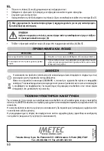 Preview for 52 page of Imetec N0201 Operating Instructions Manual