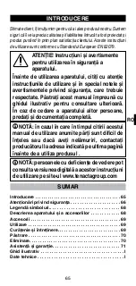 Preview for 67 page of Imetec N0304 Operating Instructions Manual