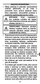 Preview for 111 page of Imetec N0304 Operating Instructions Manual