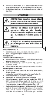 Preview for 79 page of Imetec N0901 Operating Instructions Manual