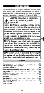 Preview for 75 page of Imetec N2104 Operating Instructions Manual