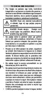 Preview for 132 page of Imetec N2104 Operating Instructions Manual