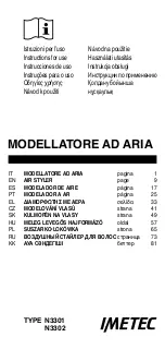 Preview for 1 page of Imetec N3301 Instructions For Use Manual