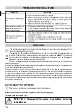 Preview for 20 page of Imetec N4001 Operating Instructions Manual