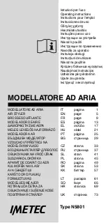 Imetec N5801 Operating Instructions Manual preview