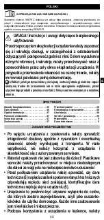 Предварительный просмотр 47 страницы Imetec N5801 Operating Instructions Manual