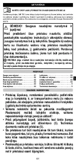 Предварительный просмотр 63 страницы Imetec N5801 Operating Instructions Manual