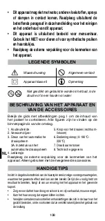 Preview for 110 page of Imetec N6601 Instructions For Use Manual