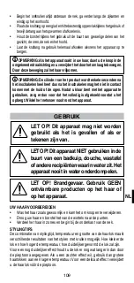 Preview for 111 page of Imetec N6601 Instructions For Use Manual