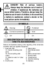 Предварительный просмотр 22 страницы Imetec N9701 Operating Instructions Manual