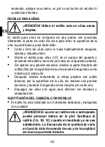 Предварительный просмотр 54 страницы Imetec N9701 Operating Instructions Manual