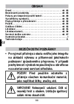 Предварительный просмотр 88 страницы Imetec N9701 Operating Instructions Manual