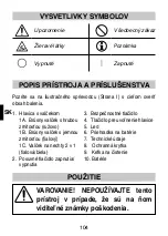 Предварительный просмотр 106 страницы Imetec N9701 Operating Instructions Manual