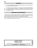 Preview for 18 page of Imetec NO STOP VAPOR 80506 Operating Instructions Manual