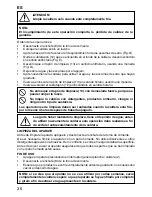 Preview for 32 page of Imetec NO STOP VAPOR 80506 Operating Instructions Manual