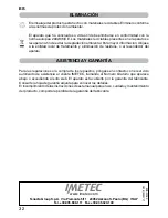 Preview for 34 page of Imetec NO STOP VAPOR 80506 Operating Instructions Manual