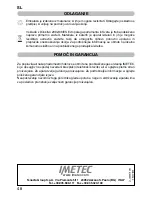 Preview for 50 page of Imetec NO STOP VAPOR 80506 Operating Instructions Manual