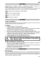 Preview for 63 page of Imetec NO STOP VAPOR 80506 Operating Instructions Manual