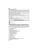 Предварительный просмотр 30 страницы Imetec NO STOP VAPOR F4101 Operating Instructions Manual