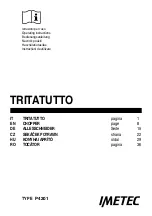 Preview for 1 page of Imetec P4201 Operating Instructions Manual